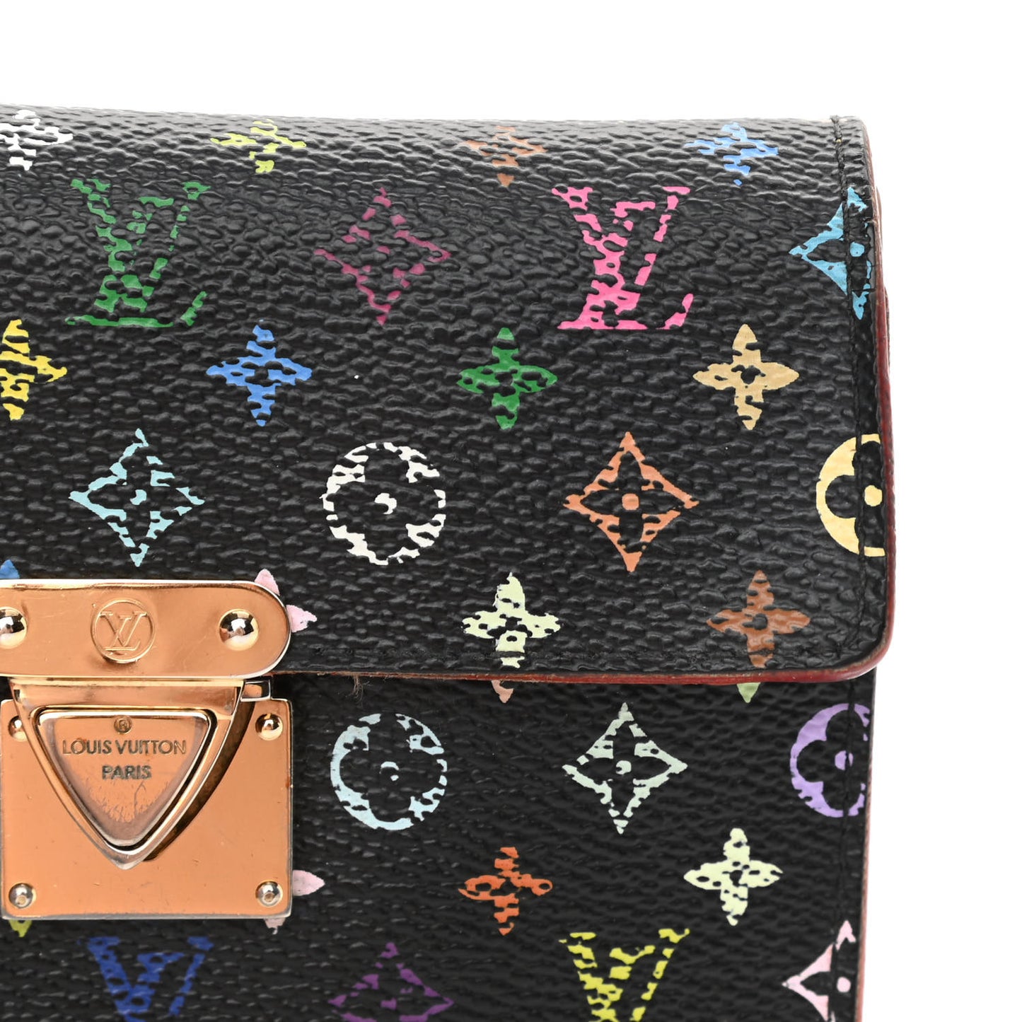 Monogram Multicolor Koala Wallet Black