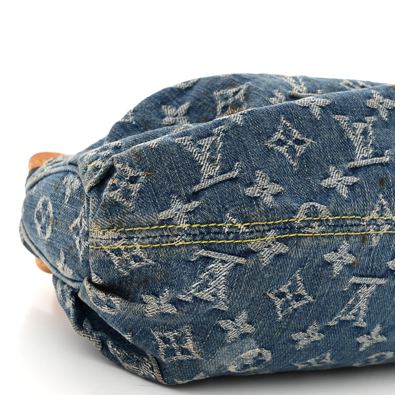 Louis Vuitton Monogram Denim Pleaty Blue 8 of 12