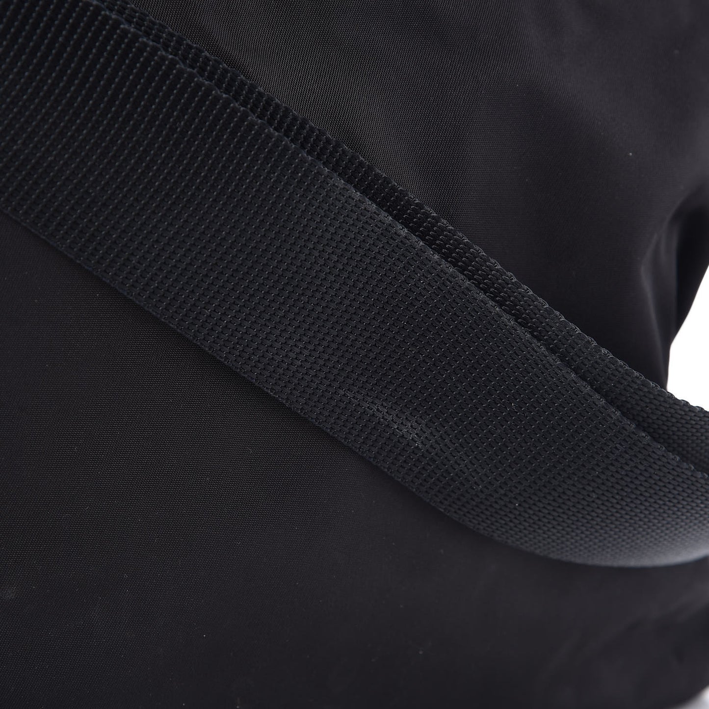 Tessuto Nylon Messenger Bag Black