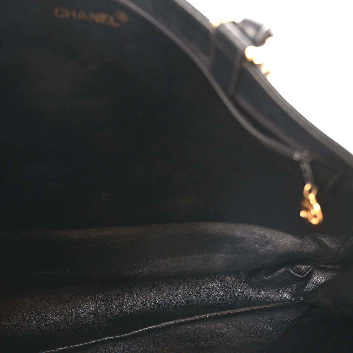 Lambskin CC Tote Black