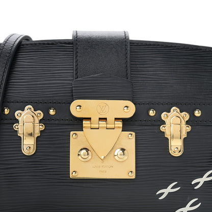 Louis Vuitton Epi Trunk Clutch Black 7 of 11