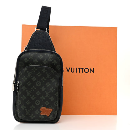 Louis Vuitton Monogram Record Fall Avenue Sling Bag Dark Green 10 of 10