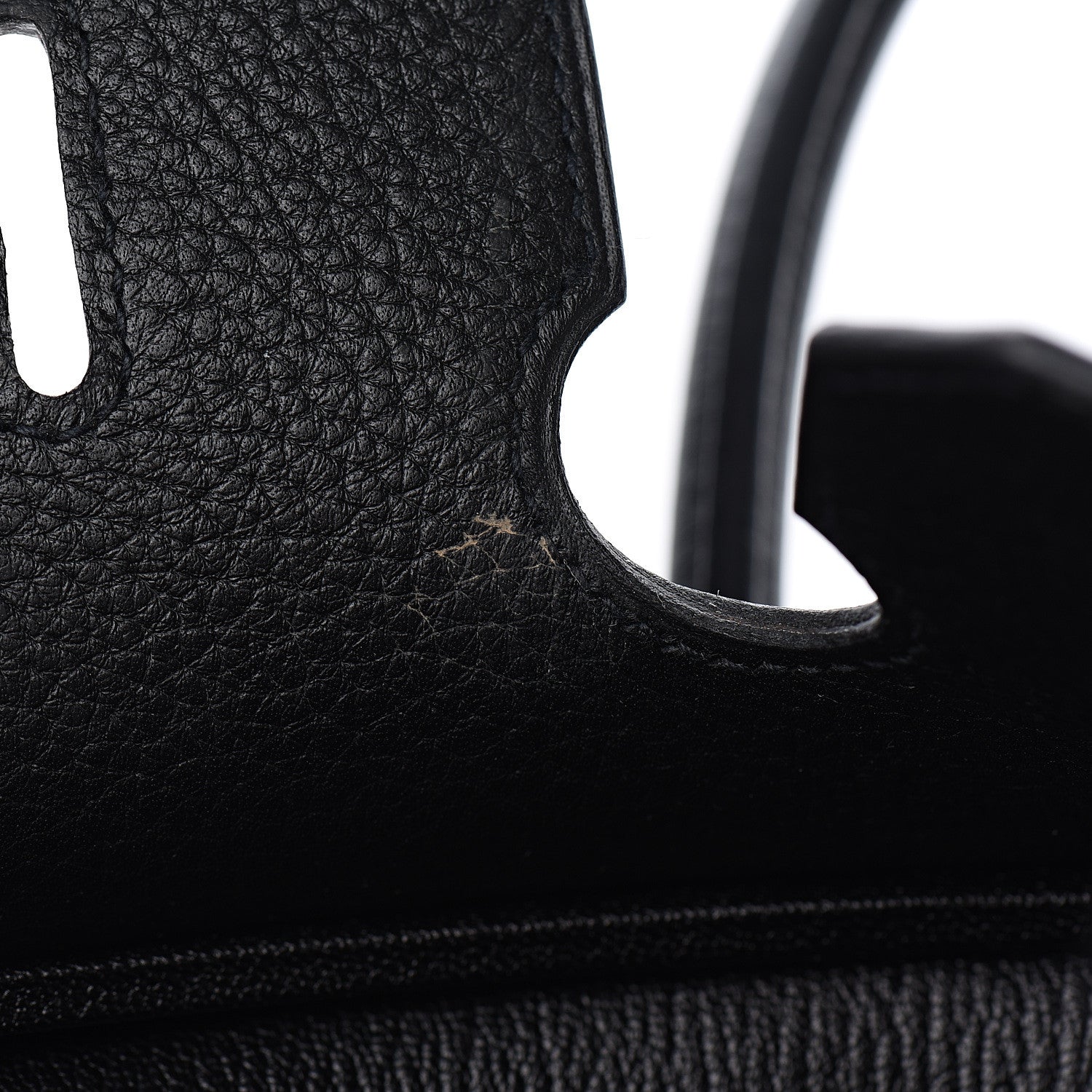 Hermes Taurillon Clemence Birkin 35 Black 9 of 32