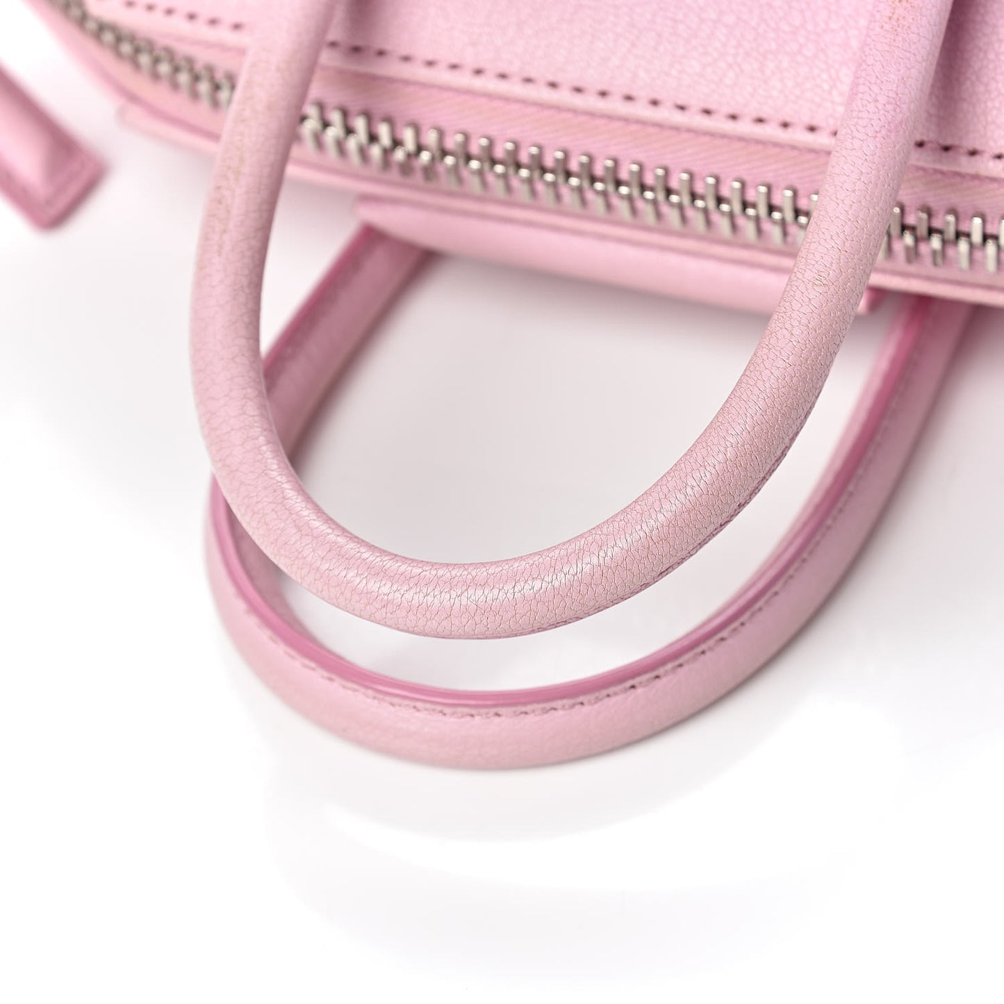 Sugar Goatskin Mini Antigona Pale Pink
