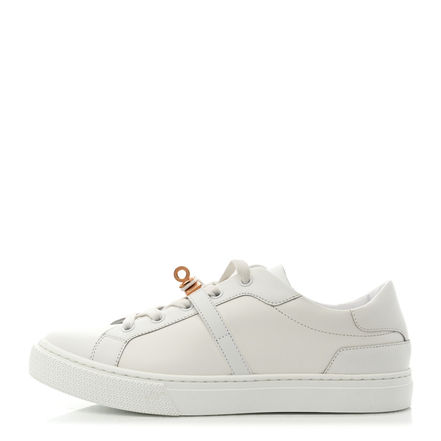 Hermes Calfskin Day Sneakers 39.5 White 1 of 9