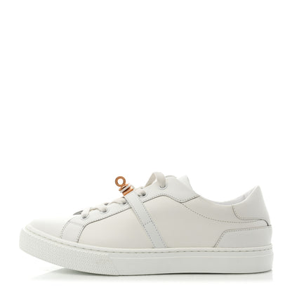 Hermes Calfskin Day Sneakers 39.5 White 1 of 9