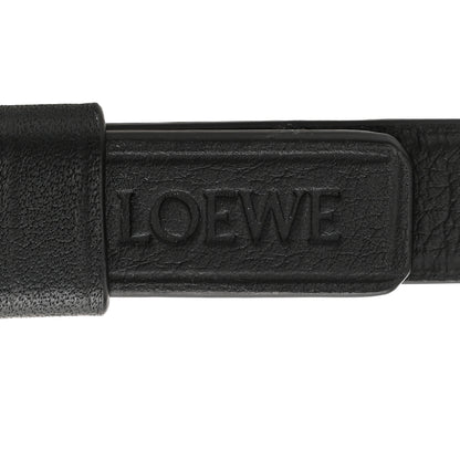 Loewe Calfskin Spiral Woven Short Strap Black 3 of 5