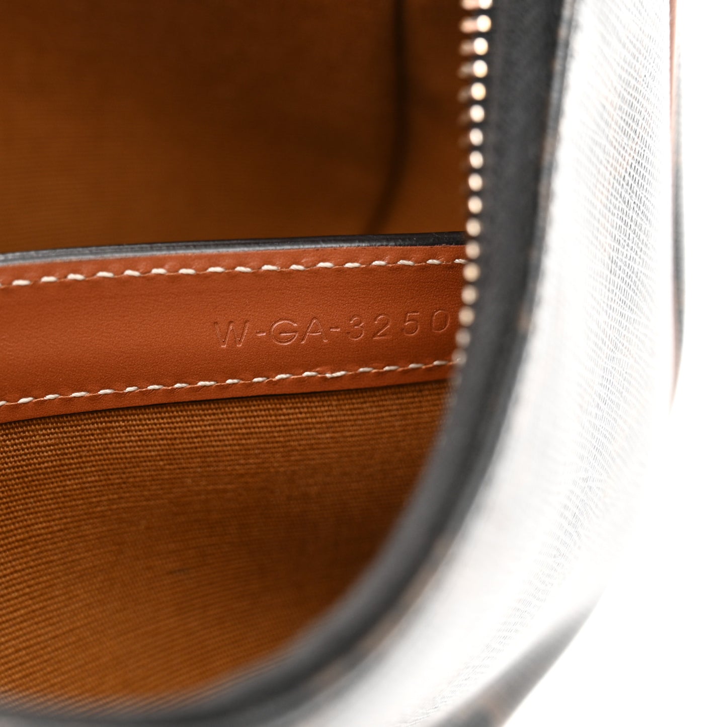 Triomphe Canvas Calfskin Ava Shoulder Bag Tan