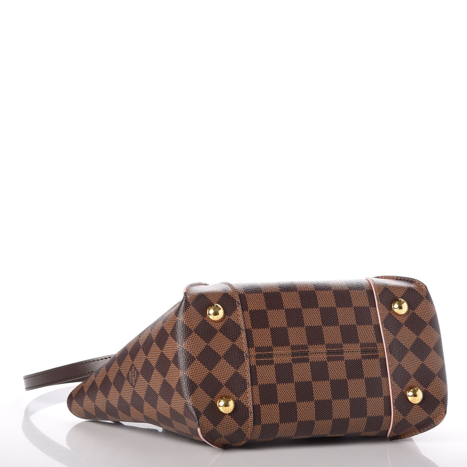 Louis Vuitton Damier Ebene Caissa Tote PM Rose Ballerine 4 of 7