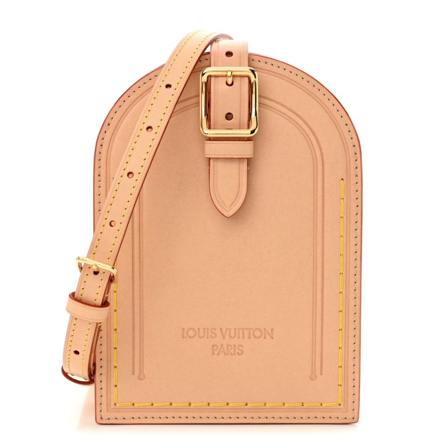 Vachetta Name Tag XL Clutch