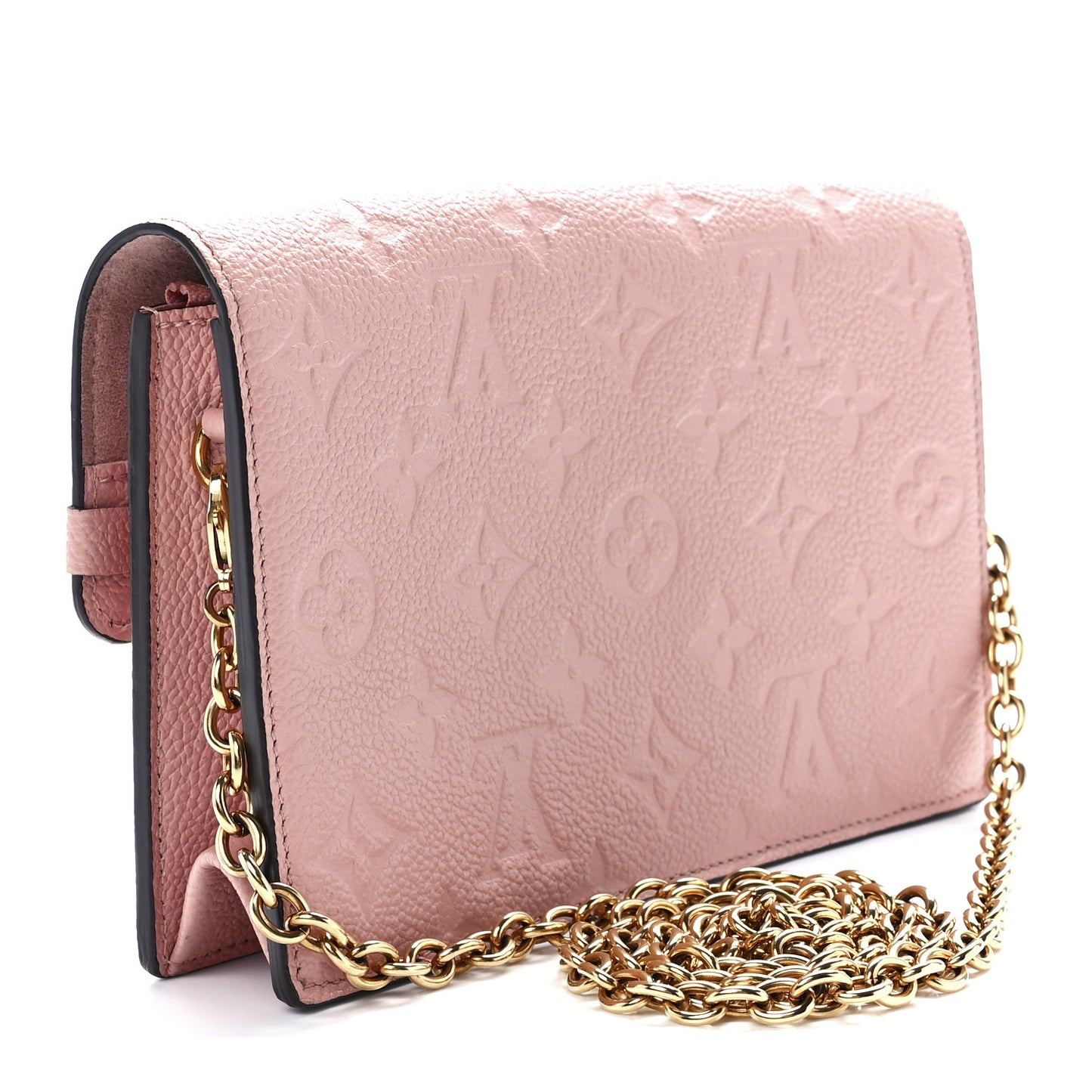 Empreinte Vavin Chain Wallet Rose Poudre