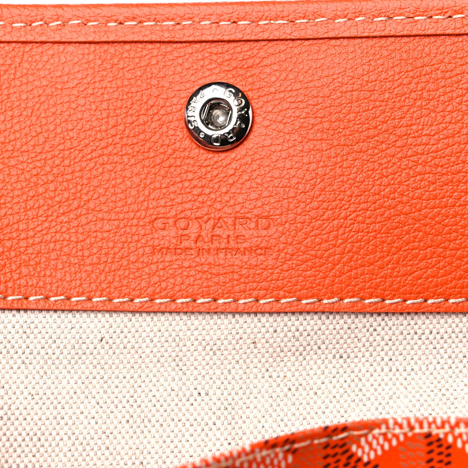 Goyard Goyardine Saint Louis PM Orange 7 of 9