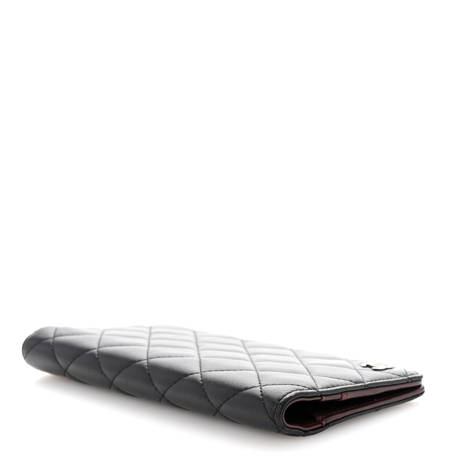 Chanel Lambskin Quilted Medium Agenda Cover Black 4 of 8