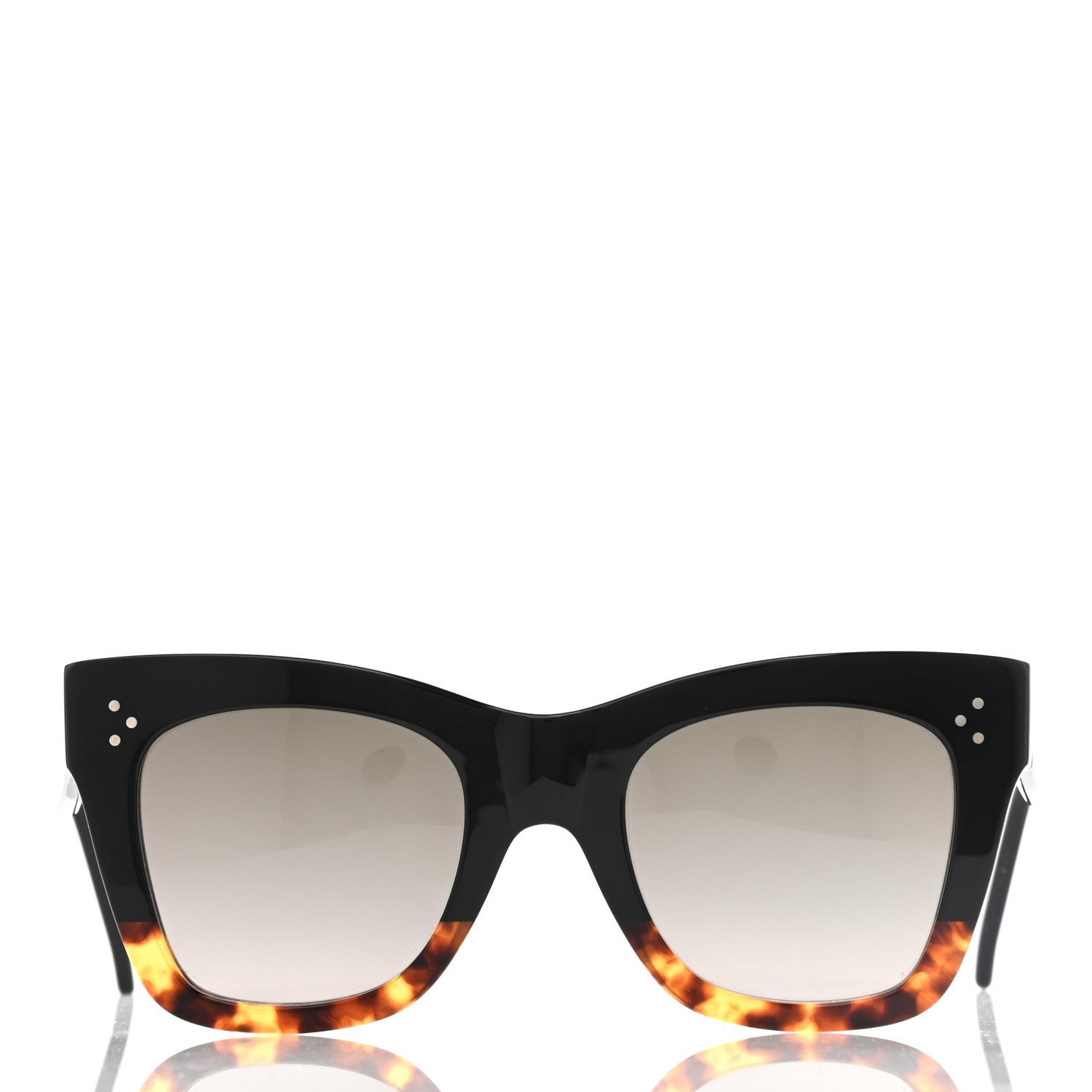 Celine Catherine Sunglasses CL 41099/S Black Havana 2 of 6