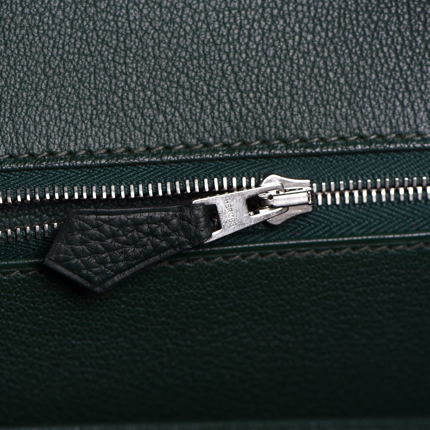 Hermes Togo Birkin 30 Vert Fonce 9 of 32