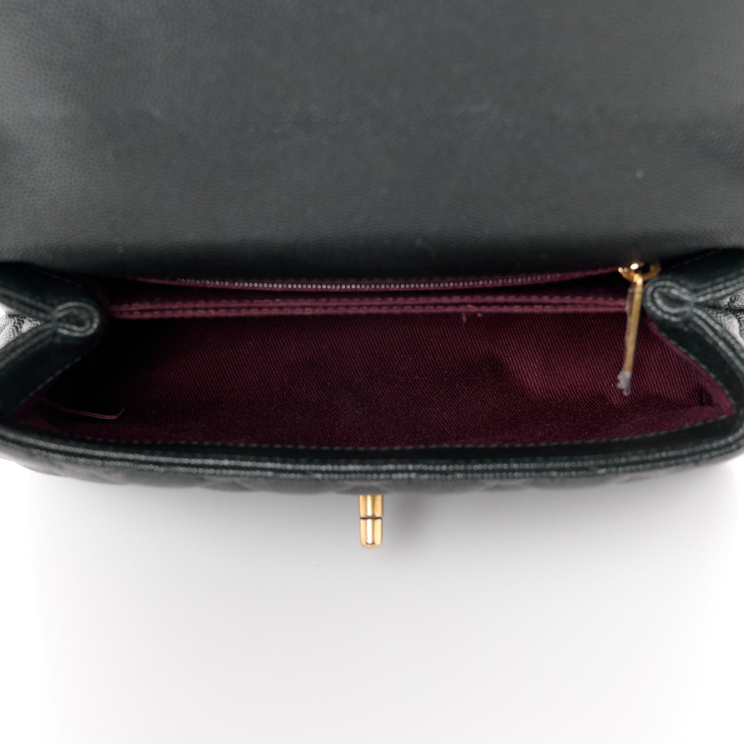 Chanel Caviar Quilted Mini Coco Handle Flap Black 5 of 12