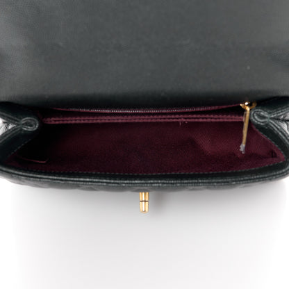 Chanel Caviar Quilted Mini Coco Handle Flap Black 5 of 12