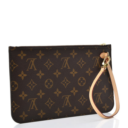 Louis Vuitton Monogram Neverfull MM GM Pochette 3 of 8