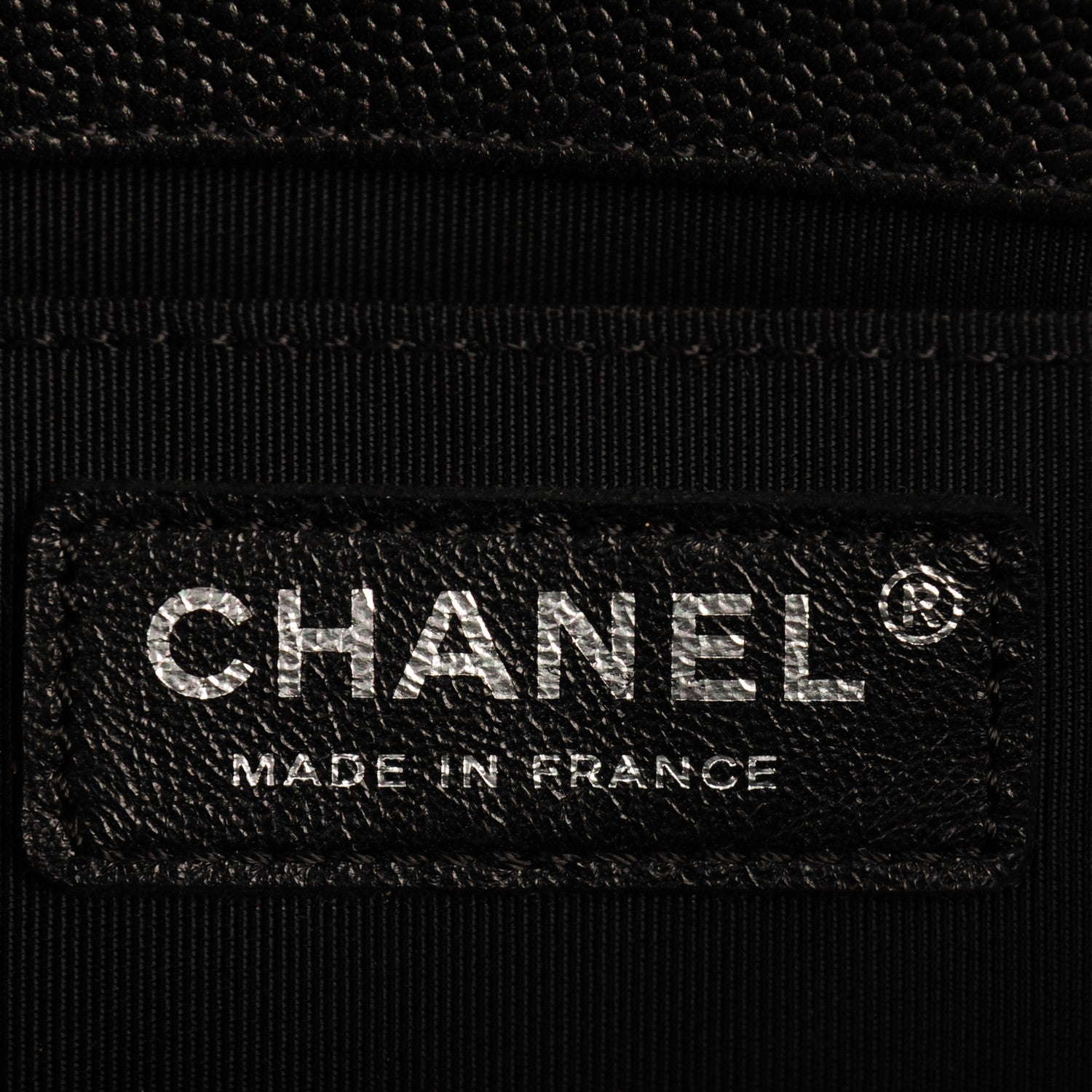 Chanel Caviar Quilted Medium Boy Flap So Black 6 of 7