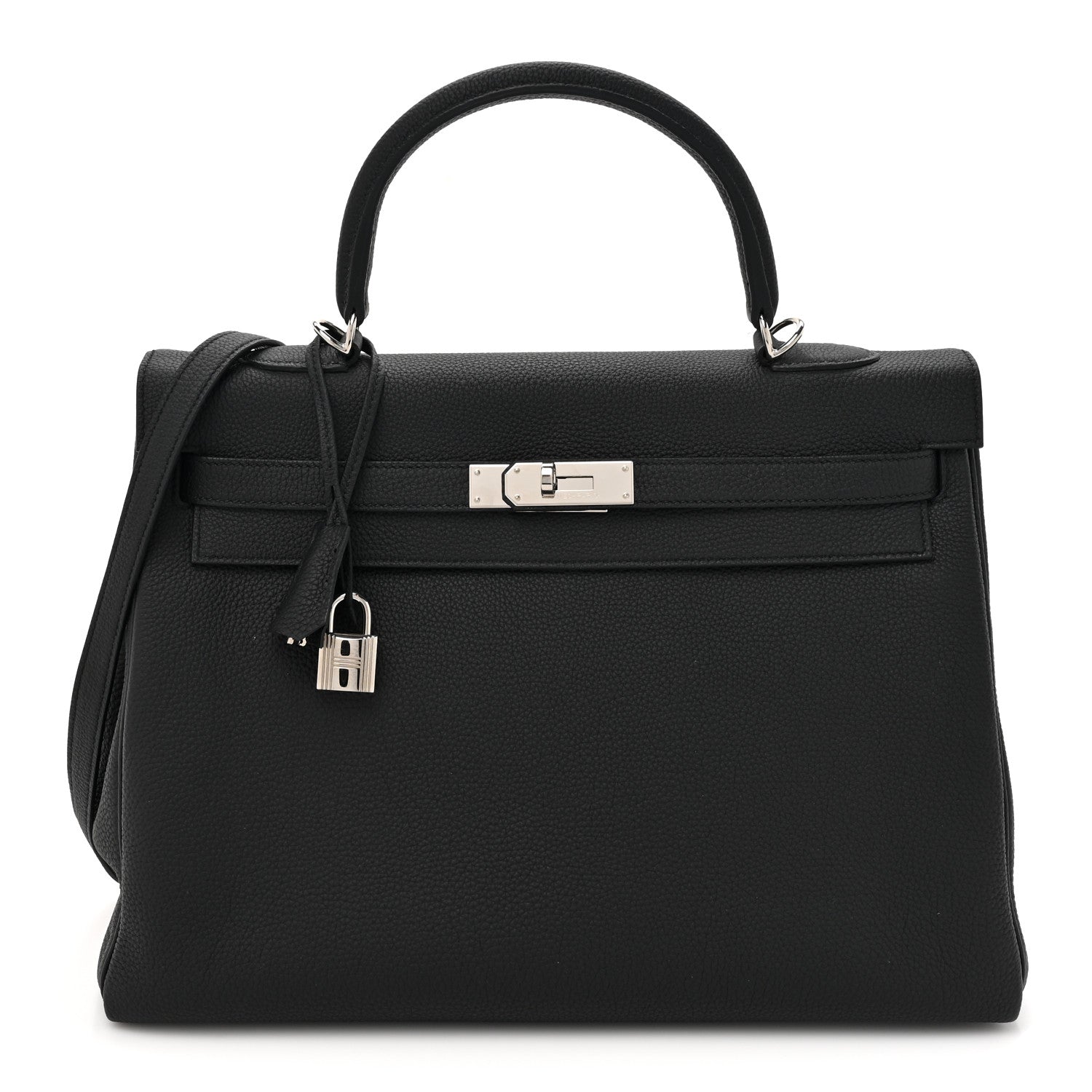 Hermes Togo Kelly Retourne 35 Black 1 of 12