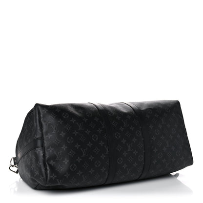 Louis Vuitton Monogram Eclipse Keepall Bandouliere 45 4 of 34