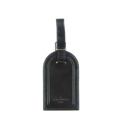 Louis Vuitton Calfskin Luggage Tag Black 1 of 3