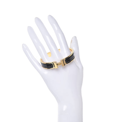 Hermes Enamel Narrow Clic Clac H Bracelet PM Black 2 of 7