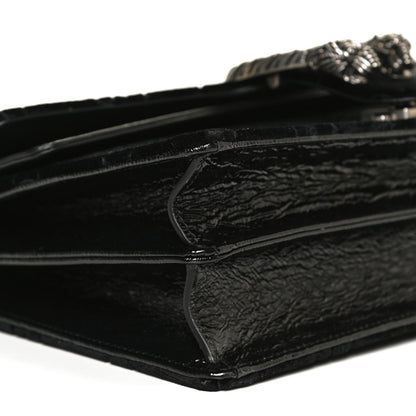 Gucci Velvet GG Monogram Small Dionysus Shoulder Bag Black 10 of 11