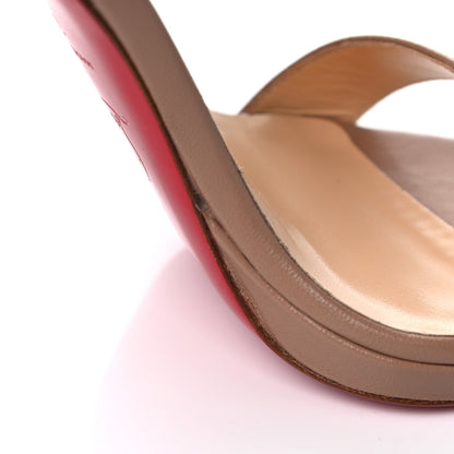 Christian Louboutin Nappa Loubi Queen 120 Pumps 37 Nude 11 of 13