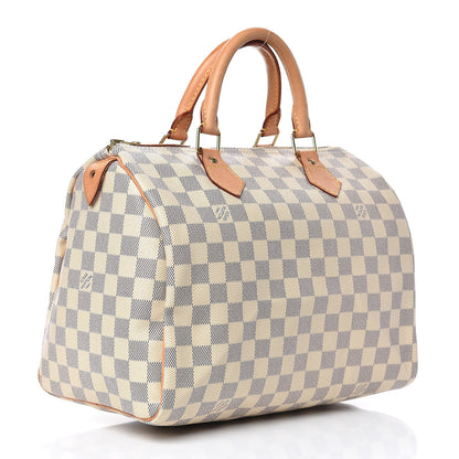 Louis Vuitton Damier Azur Speedy 30 3 of 13