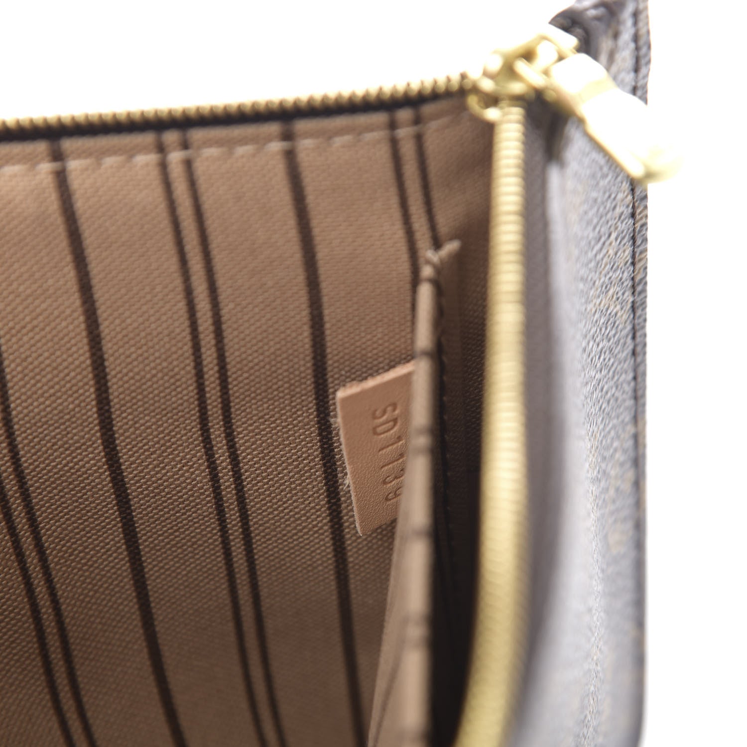 Louis Vuitton Monogram Neverfull MM GM Pochette 7 of 7