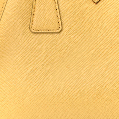 Prada Saffiano Lux Small Promenade Tote Mimosa 16 of 16
