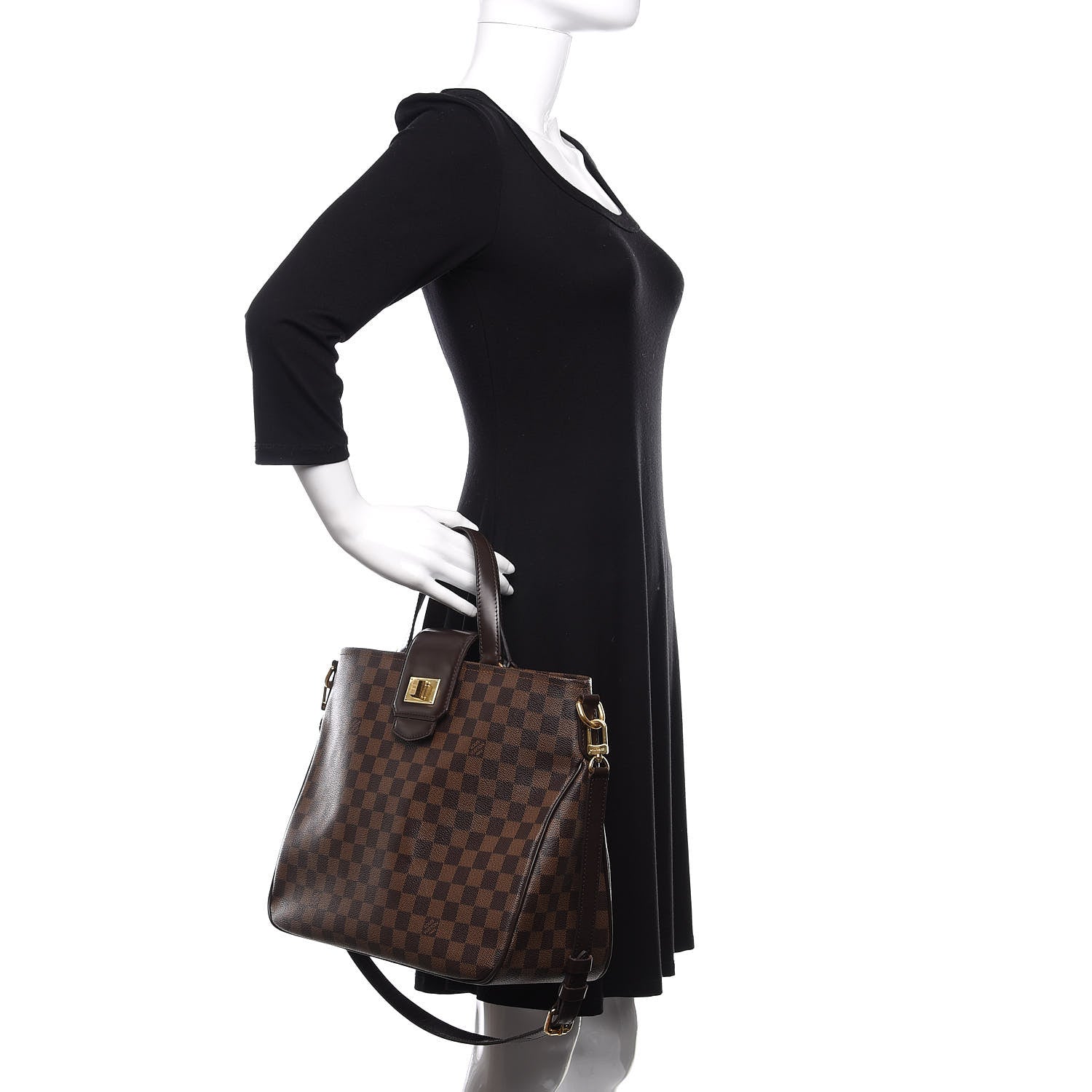 Louis Vuitton Damier Ebene Cabas Rosebery 3 of 14