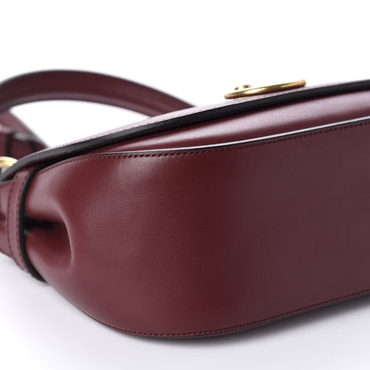 Mulberry Silky Calfskin Ayers Small Amberley Satchel Nordic Blue Crimson 6 of 9