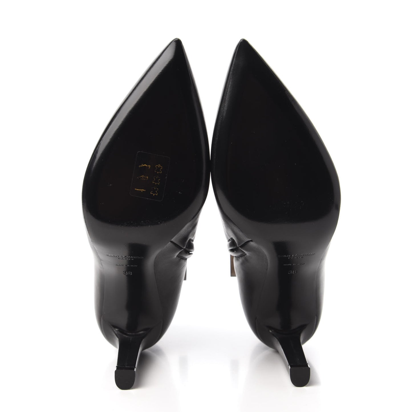 Santiago Russo Kate 85 Zip Bootie 38 Black