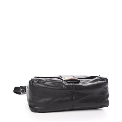 Fendi Lambskin Forever Mama Baguette Black 4 of 10