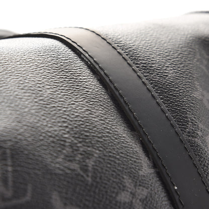 Louis Vuitton Monogram Eclipse Keepall Bandouliere 55 11 of 11