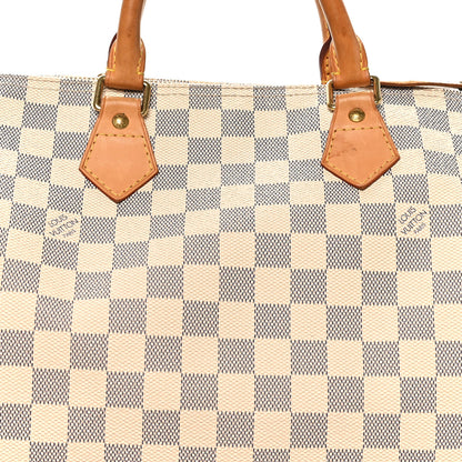 Louis Vuitton Damier Azur Speedy 30 8 of 11