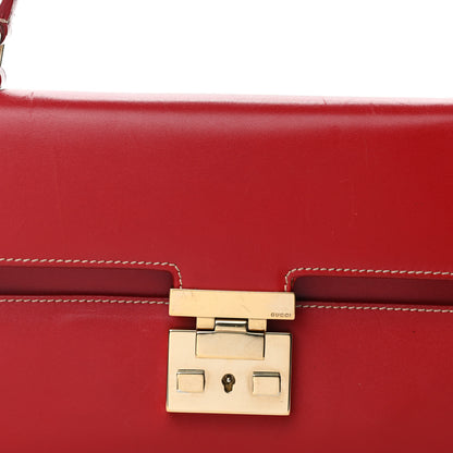 Gucci Calfskin Shoulder Bag Red 8 of 14