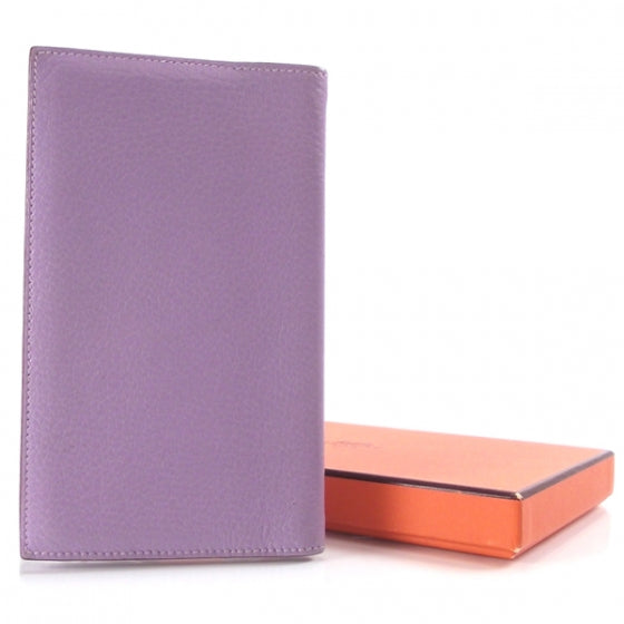 Hermes Chevre Vision II Agenda Cover Lilac 2 of 7