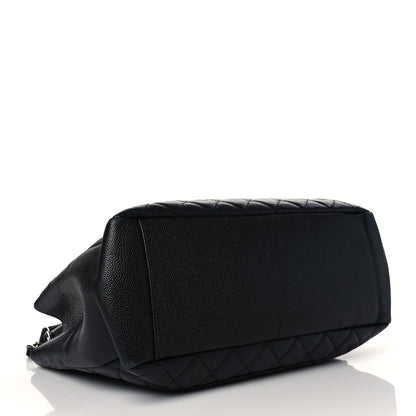 Chanel Caviar Quilted Grand Shopping Tote GST Black 4 of 12
