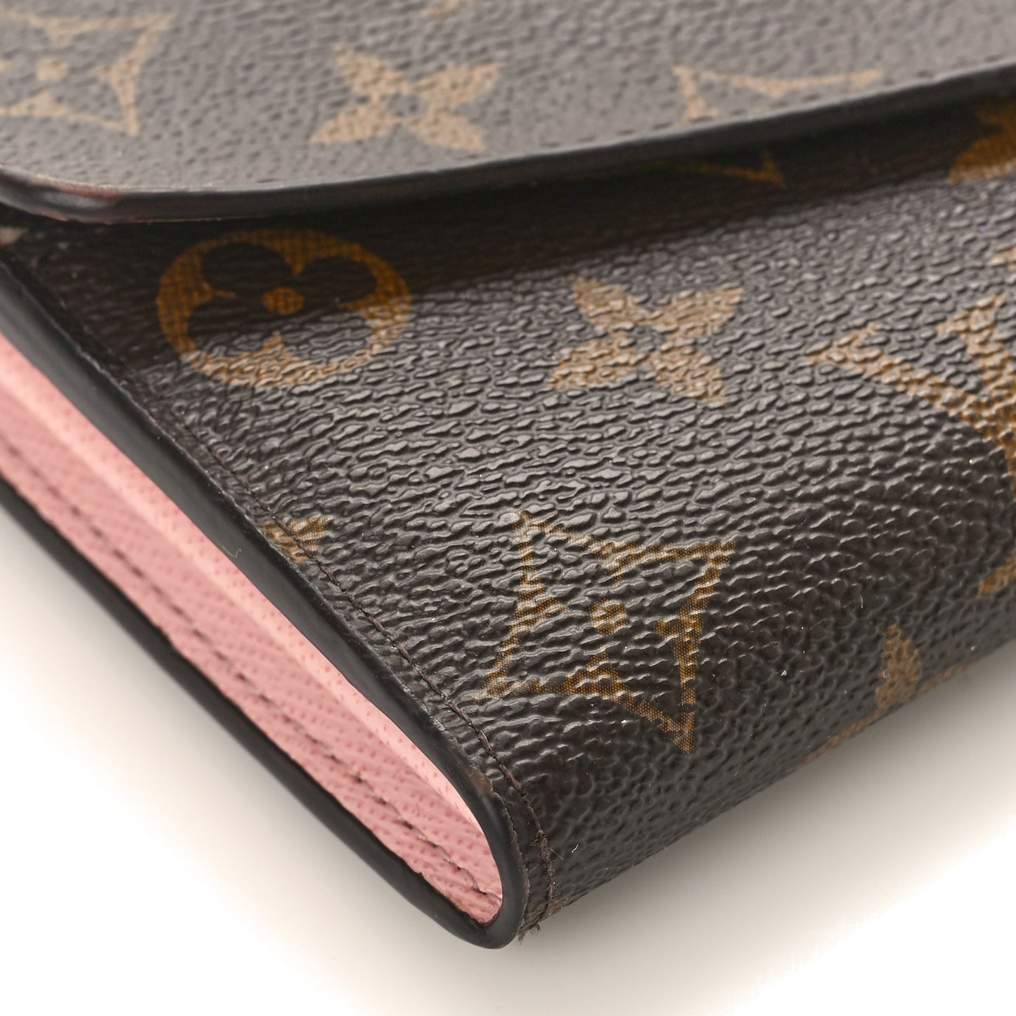 Monogram Sarah Wallet NM Rose Ballerine