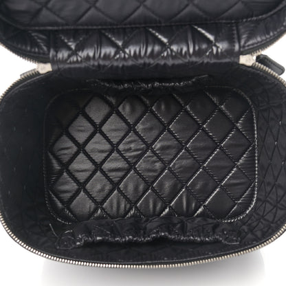 Chanel Lambskin Quilted Large Vanity Pouch Black 5 of 8