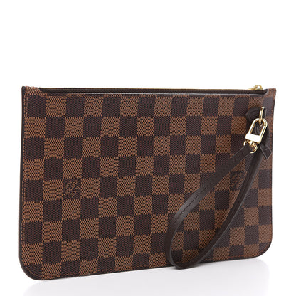 Louis Vuitton Damier Ebene Neverfull MM GM Pochette 2 of 6