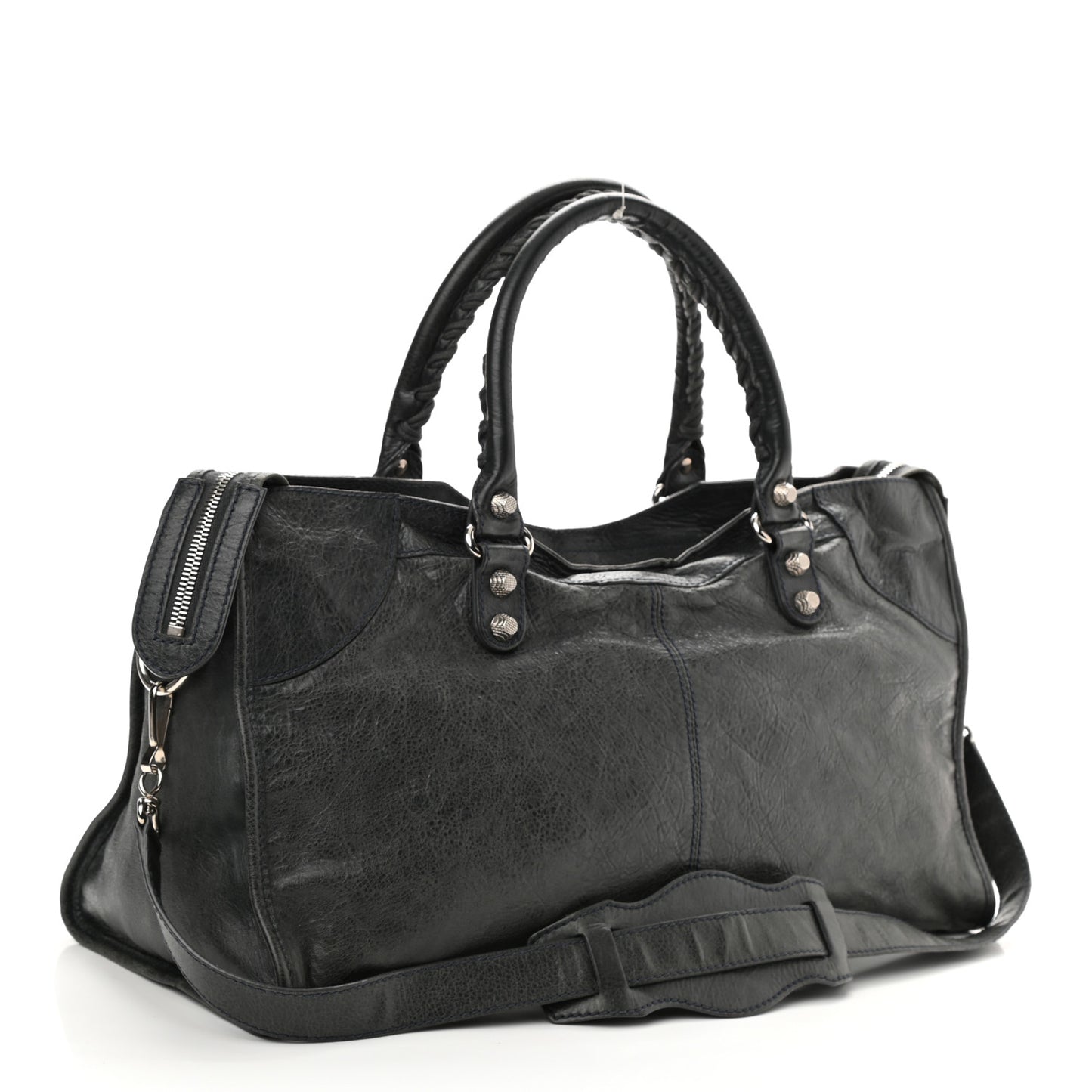 Agneau Giant 12 Silver Hardware Part Time Anthracite