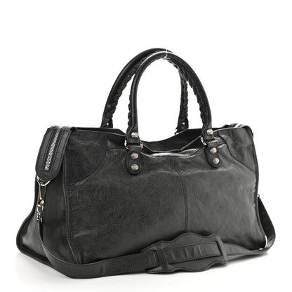 Balenciaga Agneau Giant 12 Silver Hardware Part Time Anthracite 3 of 8
