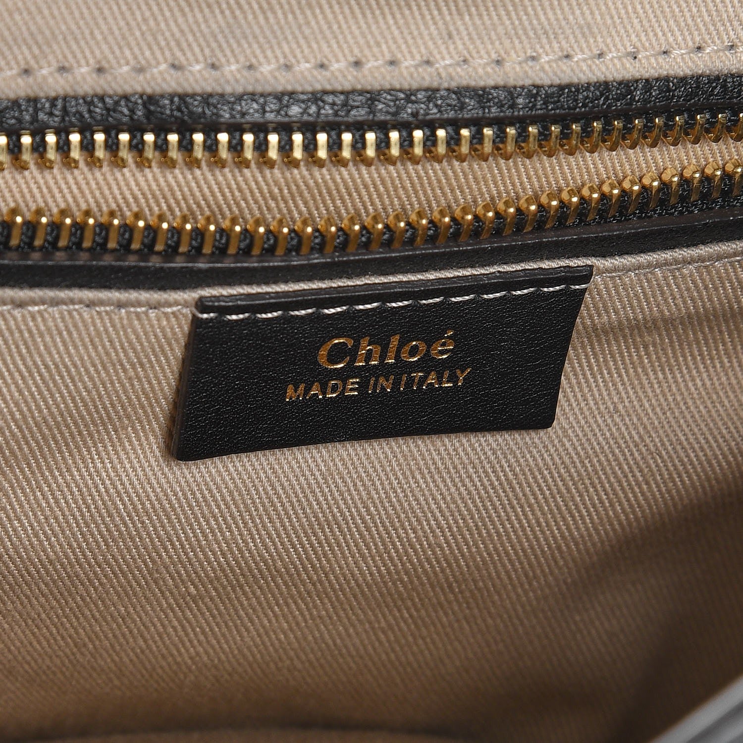 Chloe Suede Calfskin Medium Faye Backpack Black 6 of 7