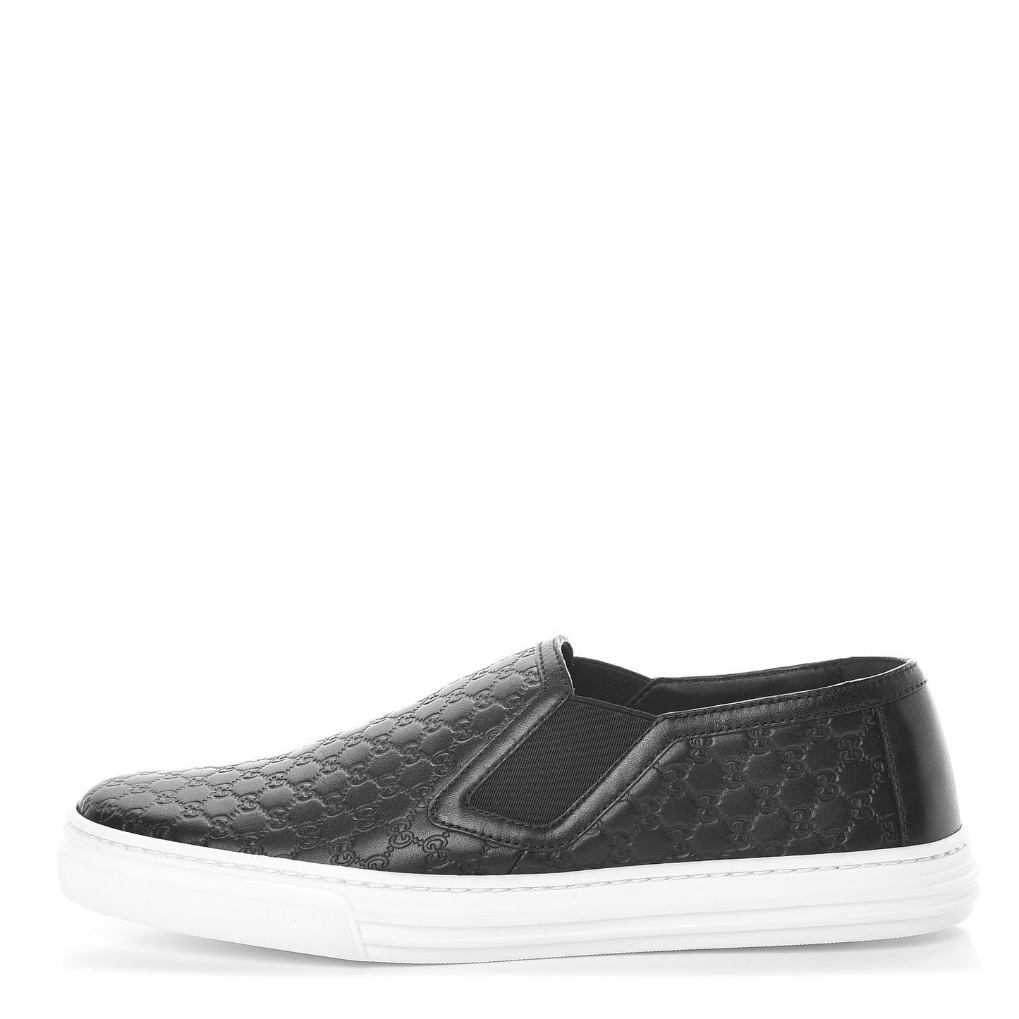 Microguccissima Womens Slip On Sneakers 37 Black