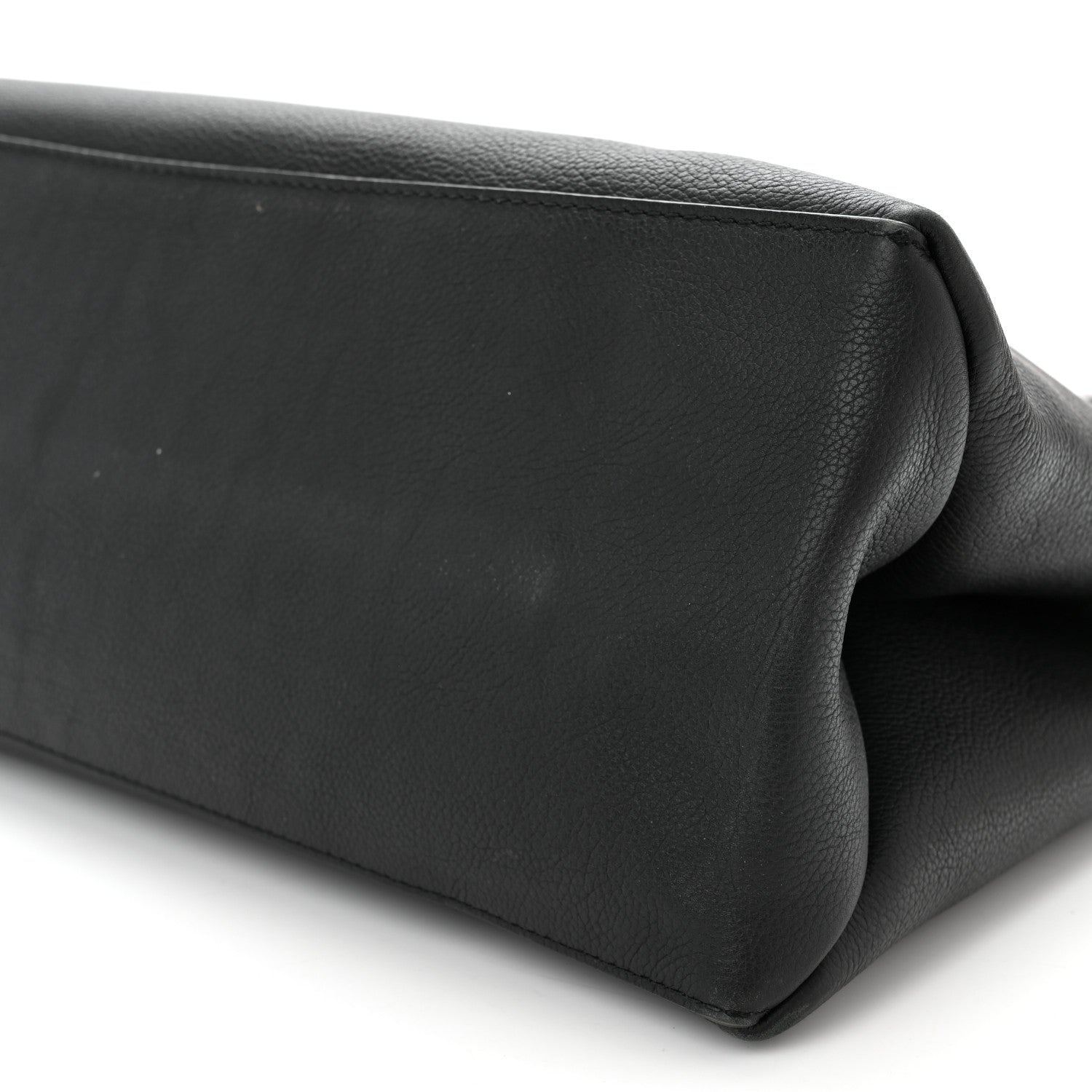 Louis Vuitton Grained Calfskin Lockme Shopper Black 8 of 11