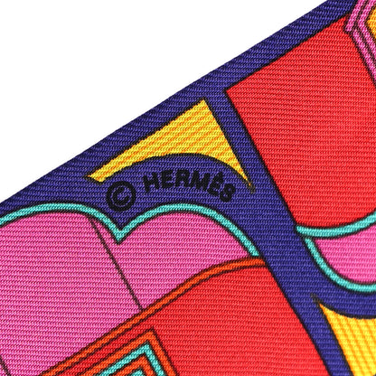 Hermes Silk Les Coupes Twilly 4 of 4